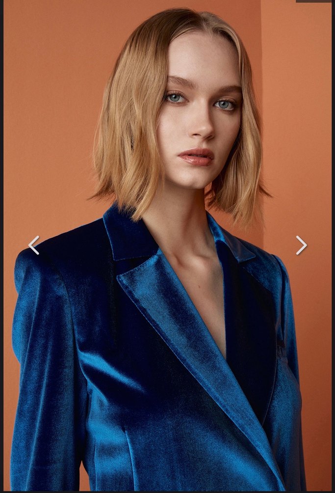 adL Mert Aslan Kadife Ceket Elbise - Görsel 5