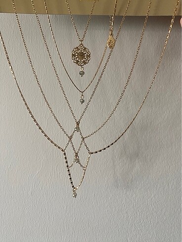 Accessorize Accessorize Choker Çoklu Kolye
