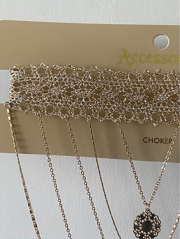 Beden Accessorize Choker Çoklu Kolye