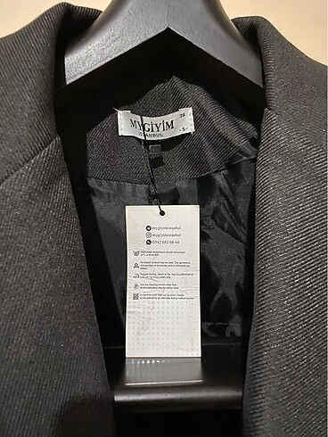 s Beden gri Renk Blazer