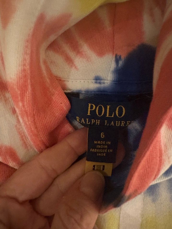 Orjinal polo ralph lauren çocuk Renkli  Kapüşonlu takım - Görsel 3