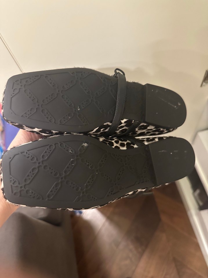 Michael Kors Leopar Desenli Tokalı Kadın  Babet - Görsel 2