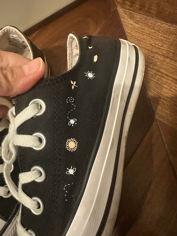 Converse Siyah Beyaz Günlük Spor Ayakkabı - Görsel 2