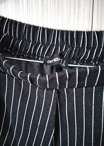 Ambar çizgili pantolon - Görsel 3