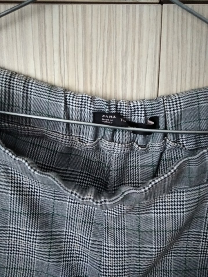 Zara kareli ekoseli pantolon - Görsel 3