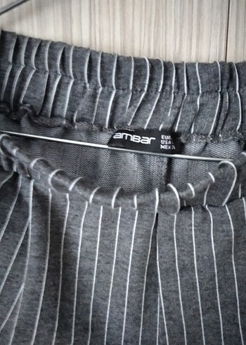 Ambar çizgili pantolon - Görsel 3