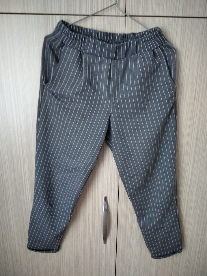 Ambar çizgili pantolon - Görsel 2