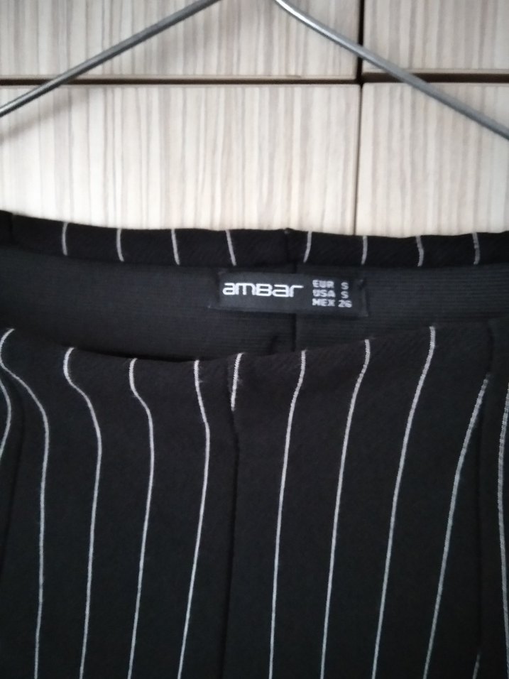 Ambar çizgili pantolon - Görsel 3