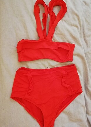 36 Beden Kırmızı bikini