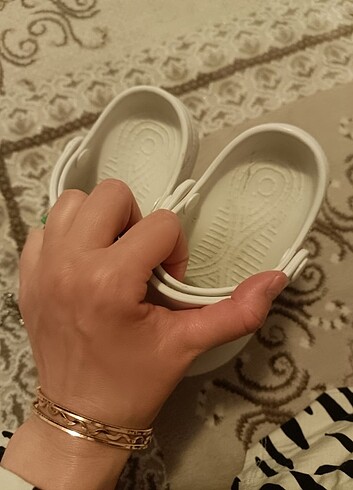 26 Beden Crocs terlik Beyaz 26