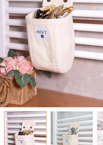 Bej MOFT Askılı Depolama Çantası - Görsel 2