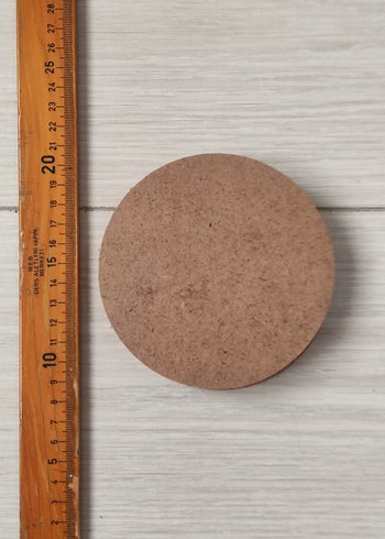 bardak altlığı ham mdf - Görsel 3