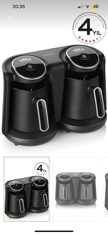 Arzum okka minio duo türk kahve makinası