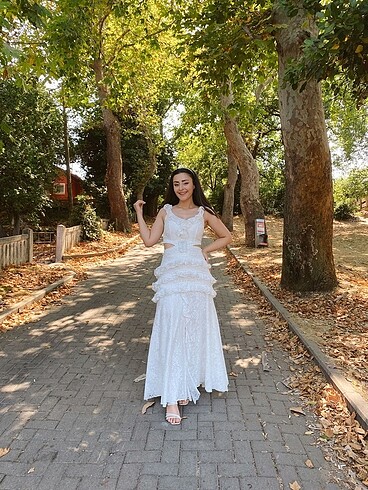 38 Beden Raisa Vanessa Dış Çekim Elbisesi