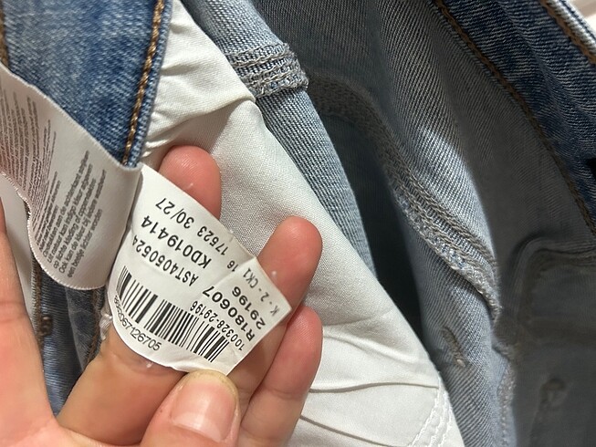 30 Beden Kot pantolon