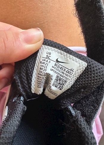 Nike Nike Erkek Çocuk Siyah Spor Ayakkabı