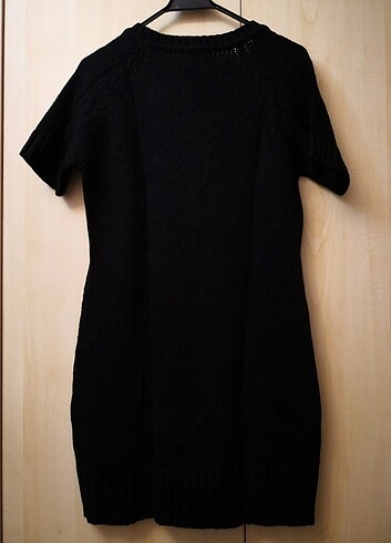 xl Beden XL siyah triko kalın elbise