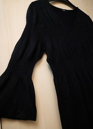 xl Beden XL 42-44beden siyah triko elbise 