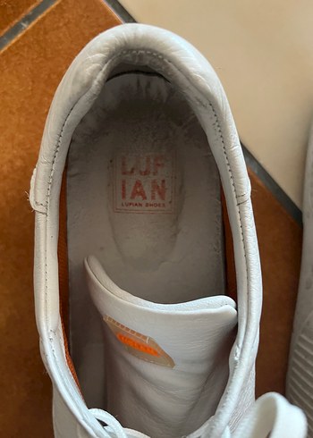 Beyaz Erkek Sneakers Düz Tabanlı Rahat - Görsel 3