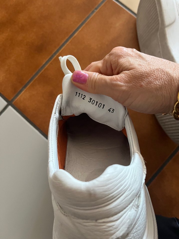 Beyaz Erkek Sneakers Düz Tabanlı Rahat - Görsel 5