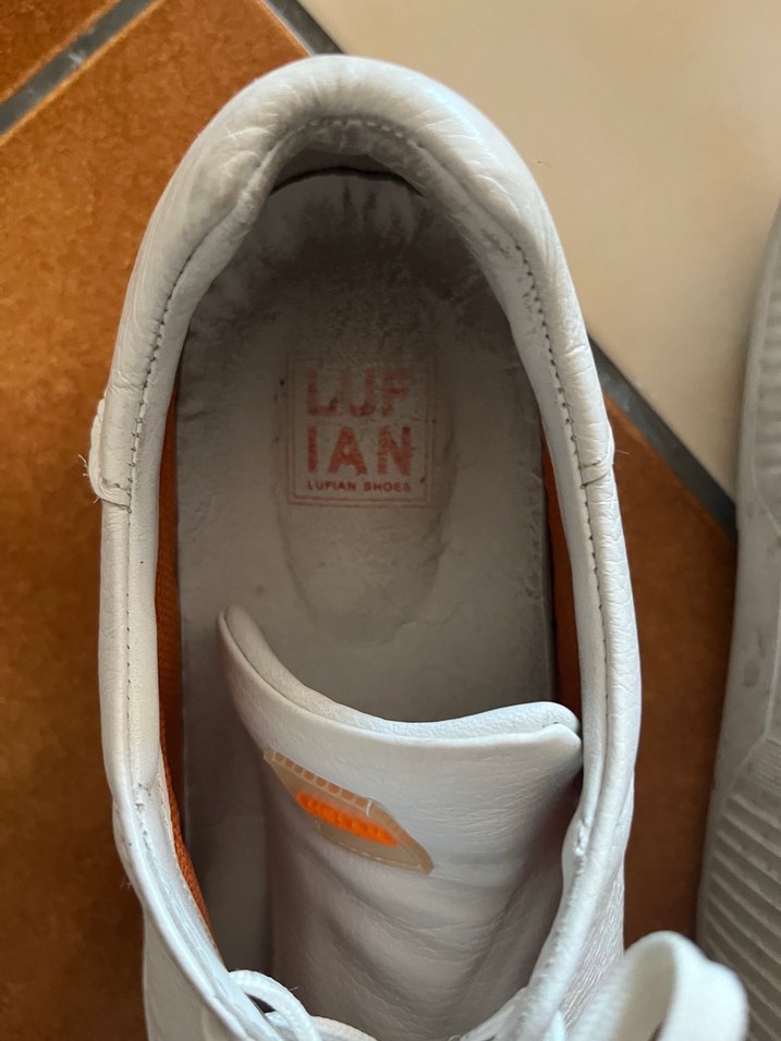 Beyaz Erkek Sneakers Düz Tabanlı Rahat - Görsel 3