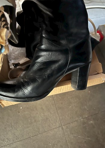 Beymen Club Tokalı Topuklu Çizme - Görsel 4