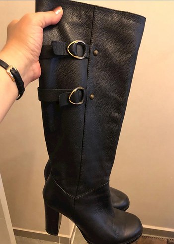 Beymen Club Tokalı Topuklu Çizme - Görsel 3