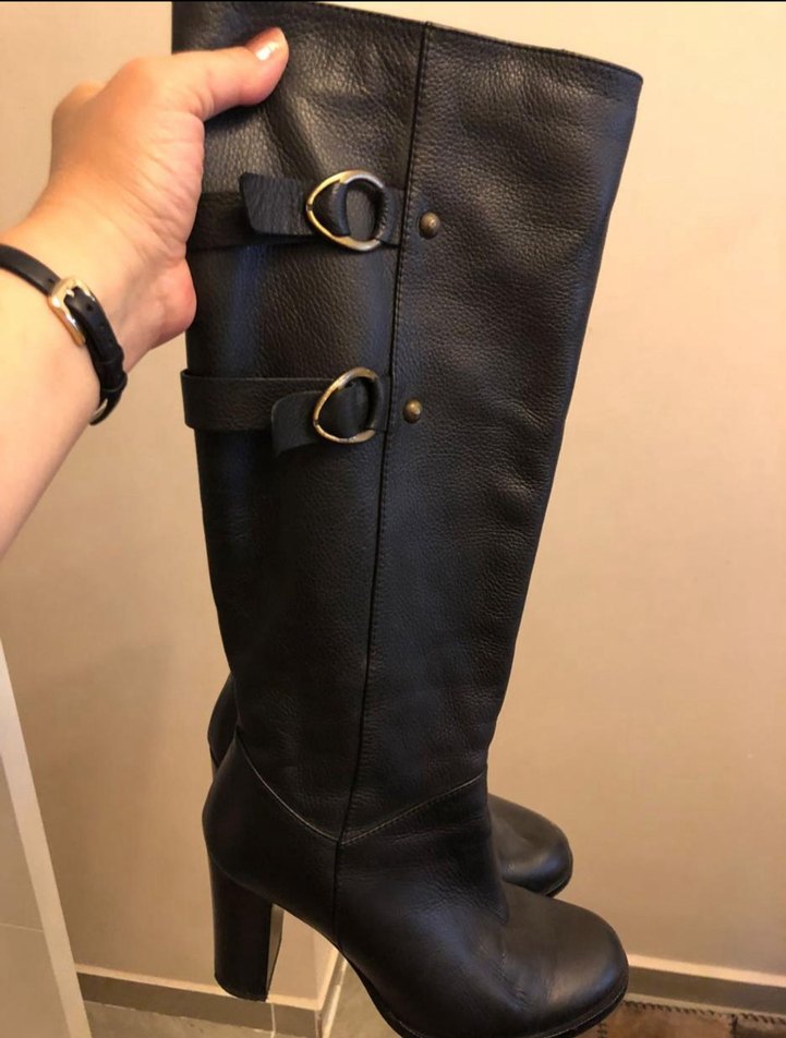 Beymen Club Tokalı Topuklu Çizme - Görsel 3