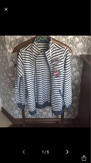 Panço fermuarlı sweat