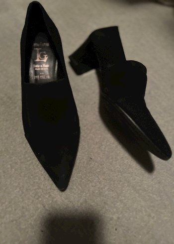 Siyah Stiletto Topuklu Kadın Ayakkabı - Görsel 2