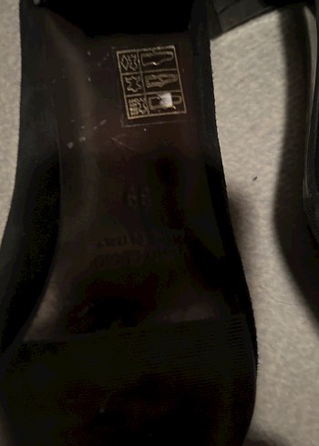 Siyah Stiletto Topuklu Kadın Ayakkabı - Görsel 4