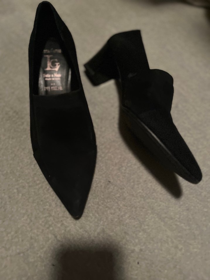 Siyah Stiletto Topuklu Kadın Ayakkabı - Görsel 2