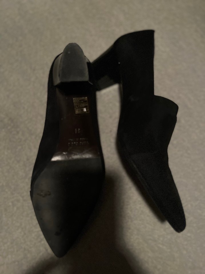 Siyah Stiletto Topuklu Kadın Ayakkabı - Görsel 3