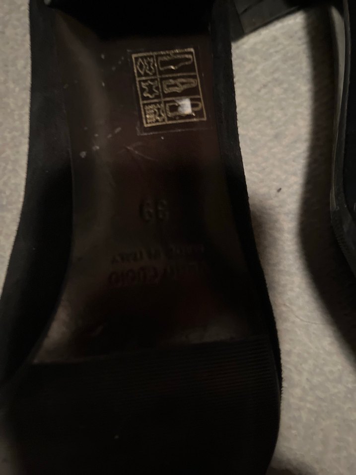 Siyah Stiletto Topuklu Kadın Ayakkabı - Görsel 4