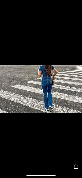 Pull and Bear Pull and bear denim kot tulum