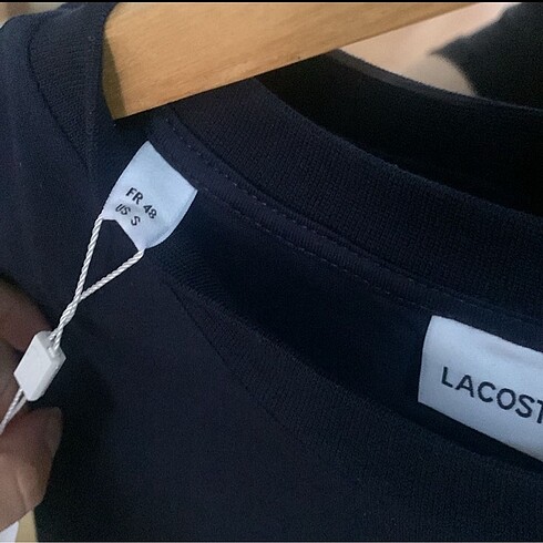 m Beden lacivert Renk LACOSTE YENİ SEZON REGULAR FIT ELBİSE