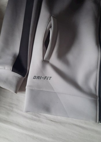 Nike Gri Eşofman Takımı Fermuarlı - Görsel 3