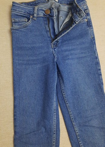 Kadın Mavi Denim Regular Fit Jean - Görsel 4