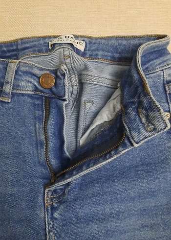 Kadın Mavi Denim Regular Fit Jean - Görsel 2