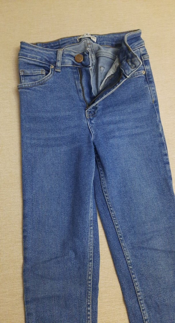 Kadın Mavi Denim Regular Fit Jean - Görsel 4