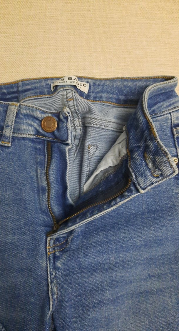 Kadın Mavi Denim Regular Fit Jean - Görsel 2