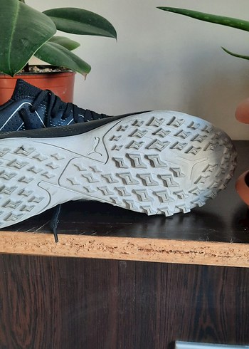 puma Gri Erkek Futbol Ayakkabısı Velcro Detaylı - Görsel 2