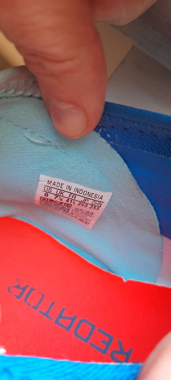 adidas Mavi Bağcıklı Erkek Futbol Ayakkabısı - Görsel 5