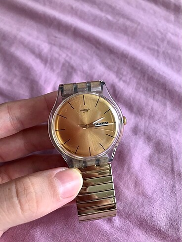 Gold swatch saat