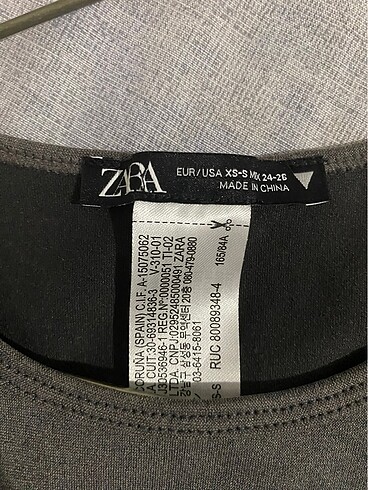 Zara ZARA BÜZGÜLÜ ELBİSE