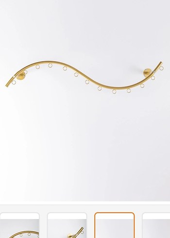 Altın Renkli Parlak Duvar Askısı - Görsel 11