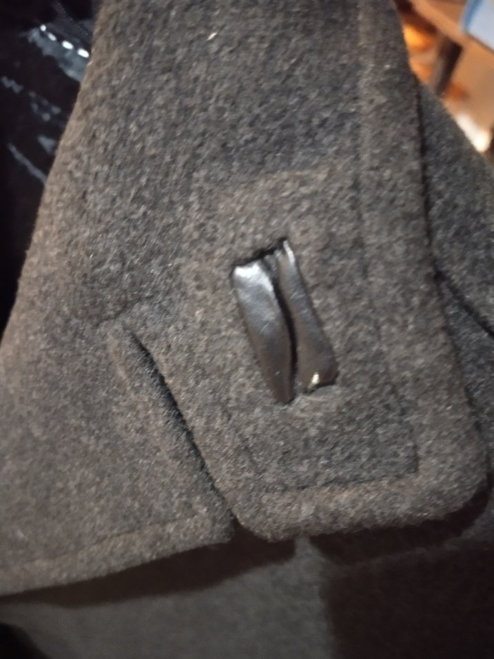 Erkek çocuk Gri kaşe Düğmeli Erkek ceket - Görsel 5