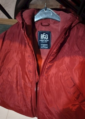 waikiki erkek  cocukParlak Kırmızı Midi Kaban - Görsel 3