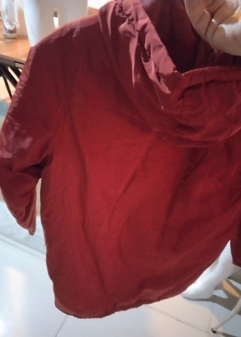 waikiki erkek  cocukParlak Kırmızı Midi Kaban - Görsel 4