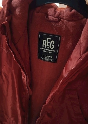 waikiki erkek  cocukParlak Kırmızı Midi Kaban - Görsel 6